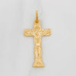 Dije Cruz Cristo 2g / 3.2cm Oro Amarillo 18K