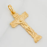 Dije Cruz Cristo 2g / 3.2cm Oro Amarillo 18K