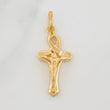 Dije Cruz Cristo 2.05g / 3cm Oro Amarillo 18K