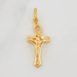 Dije Cruz Cristo 2.05g / 3cm Oro Amarillo 18K