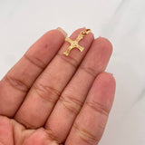 Dije Cruz Cristo 0.75g / 2.5cm Oro Amarillo 18K