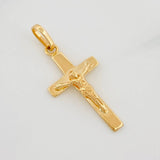 Dije Cruz Cristo 1.4g / 3cm Oro Amarillo 18K