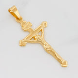 Dije Cruz Cristo 3.8g / 4.2cm Oro Amarillo 18K