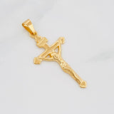 Dije Cruz Cristo 3.8g / 4.2cm Oro Amarillo 18K
