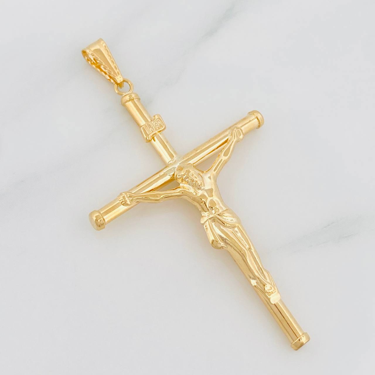 Dije Cruz Cristo 2.4g / 6cm Oro Amarillo 18K
