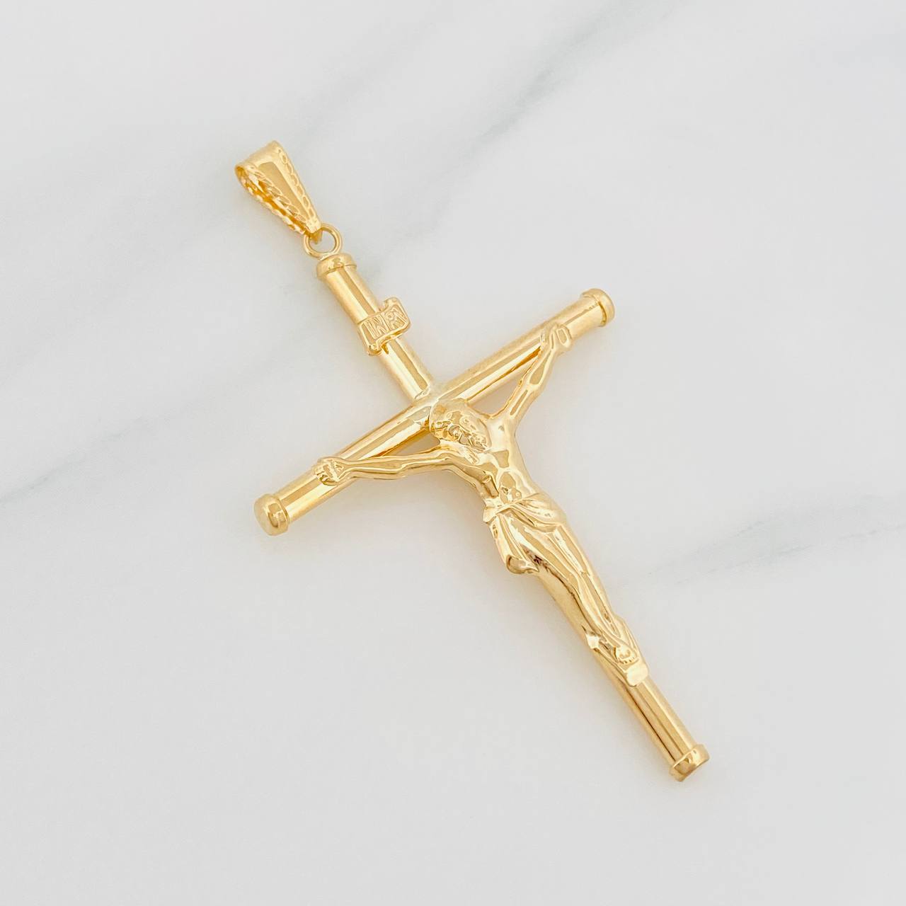 Dije Cruz Cristo 2.4g / 6cm Oro Amarillo 18K