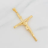 Dije Cruz Cristo 2.4g / 6cm Oro Amarillo 18K