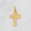 Dije Cruz Rostro Cristo 1.85g / 3cm Oro Rosa 18K