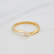 Anillo Solitario 0.95g / T6 1/2 Oro Amarillo 18K