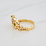 Anillo Corona 3.8g / T5 3/4 Oro Amarillo 18K