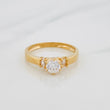 Anillo Solitario 2g / T6 1/2 Oro Amarillo 18K