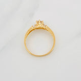 Anillo Solitario 2g / T6 1/2 Oro Amarillo 18K