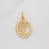 Dije Virgen María 1.2g / 2cm Oro Amarillo 18K