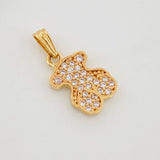 Dije Oso Ts 1.5g / 2cm Oro Amarillo 18K