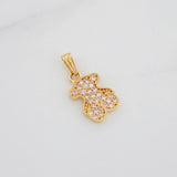 Dije Oso Ts 1.5g / 2cm Oro Amarillo 18K