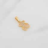 Dije Oso Ts 1g / 1.8cm Oro Amarillo 18K