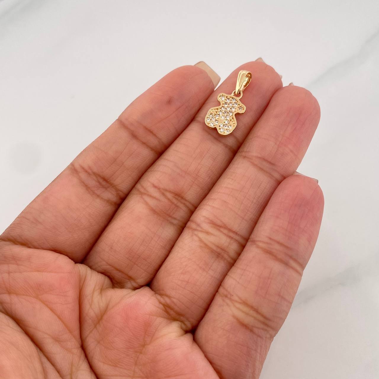 Dije Oso Ts 1g / 1.8cm Oro Amarillo 18K