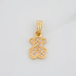 Dije Oso Ts 0.95g / 1.7cm Oro Amarillo 18K