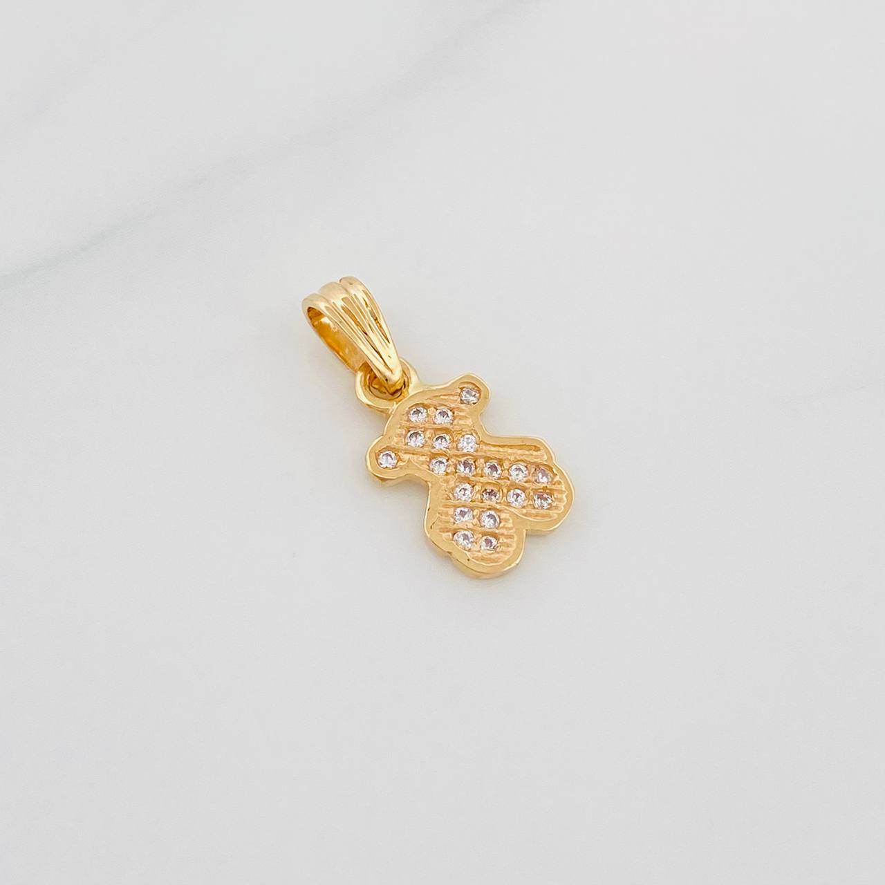 Dije Oso Ts 0.95g / 1.7cm Oro Amarillo 18K
