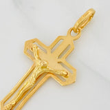 Dije Cruz Cristo 2.9g / 4cm Oro Amarillo 18K