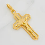 Dije Cruz Cristo 2.9g / 4cm Oro Amarillo 18K