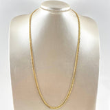 Cadena Cubana 8.9 g / 58 cm / 3.8 mm Oro Amarillo 18K