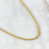 Cadena Lazo 6.85gr / 50cm / Oro Amarillo +3 18K *