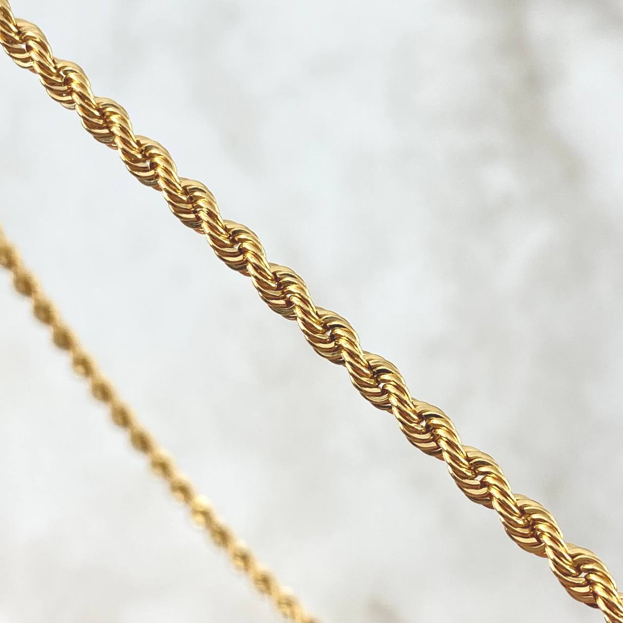 Cadena Lazo 6.85gr / 50cm / Oro Amarillo +3 18K *