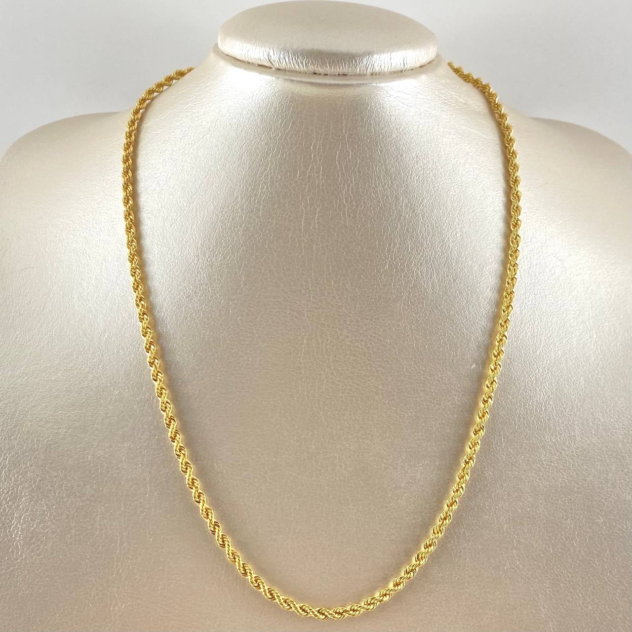 Cadena Lazo 6.85gr / 50cm / Oro Amarillo +3 18K *