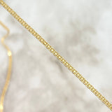Cadena China 2.75gr / 50cm / 1.5mm Oro Amarillo +1 18K *