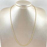 Cadena Militar 4.55gr / 50cm / Oro Amarillo +3 18K