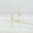 Piercing En Arco 0.35gr / 1cm / Nac.Esp.Oro 18K ©
