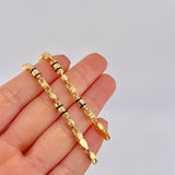 Pulso Barril Corona 4.65g / 19.2cm / 4.1mm Oro Amarillo 18K