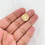 Dije Corona Circular 0.9g / 2cm Oro Amarillo 18K