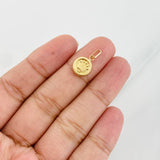 Dije Corona Circular 0.55g / 2cm Oro Amarillo 18K