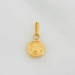Dije Corona Circular 0.35g / 1.5cm Oro Amarillo 18K