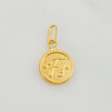 Dije Fe 0.55g / 1.8cm Oro Amarillo 18K