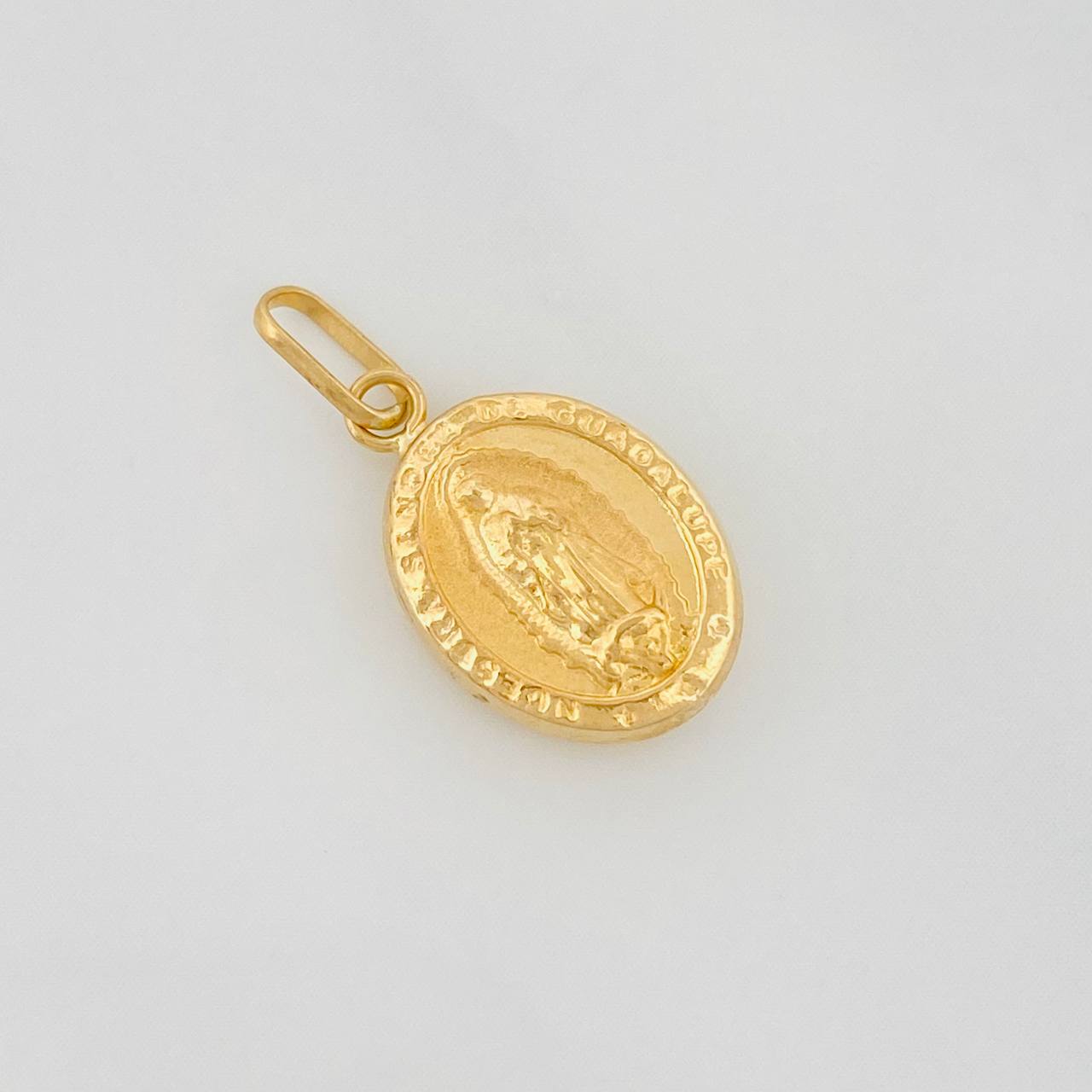 Dije Medalla Virgen de Guadalupe 0.65g / 2cm Oro Amarillo 18K