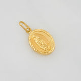 Dije Medalla Virgen de Guadalupe 0.65g / 2cm Oro Amarillo 18K