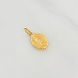Dije Medalla Virgen de Guadalupe 0.65g / 2cm Oro Amarillo 18K