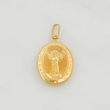 Dije Medalla Divino Niño 1.25g / 2.5cm Oro Amarillo 18K