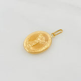 Dije Medalla Divino Niño 1.25g / 2.5cm Oro Amarillo 18K