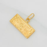 Dije Billete Dolar 0.8g / 1.6cm Oro Amarillo 18K