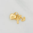 Dije Tres Gracias 0.9g / 1.5cm Oro Amarillo 18K