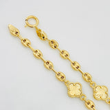 Pulso GC Trebol 3.35g / 18cm / 3.5mm Oro Amarillo 18K