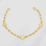 Pulso GC Trebol 3.35g / 18cm / 3.5mm Oro Amarillo 18K