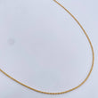 Cadena Lazo 0.95gr / 49.8cm / 1.1mm Oro Amarillo +3 18K &