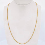 Cadena Lazo 0.95gr / 49.8cm / 1.1mm Oro Amarillo +3 18K &