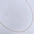 Cadena Veneciana 1.25gr / 44.7cm / 0.5mm Oro Amarillo +3 18K &