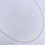 Cadena Veneciana 1.3gr / 45.2cm / 5mm Oro Amarillo +3 18K &